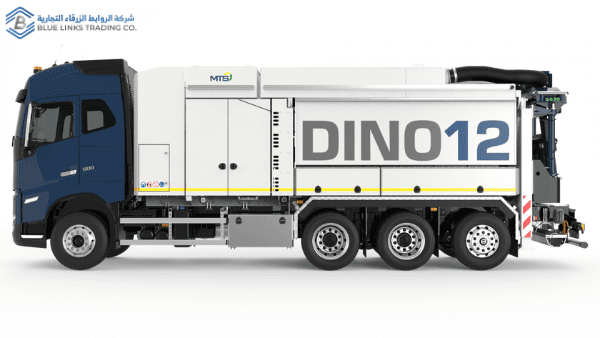 حفارة DINO12 من شركة MTS الألمانية مخصصة لأعمال الحفر الثقيلة في مشاريع البنية التحتية العملاقة داخل المملكة العربية السعودية.