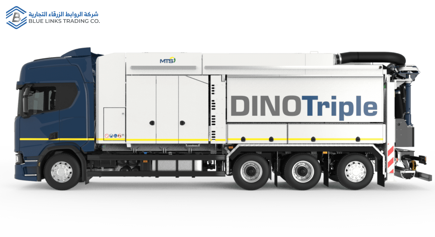 MTS DINO Triple suction excavator – Suction Excavator Saudi Arabia triple-fan truck