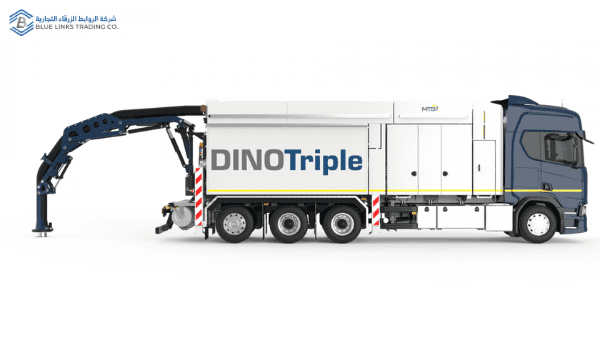 DINOTRIPLE Suction Excavator for Demanding Excavation Sites DINOTRIPLE Suction Excavator for Demanding Excavation Sites