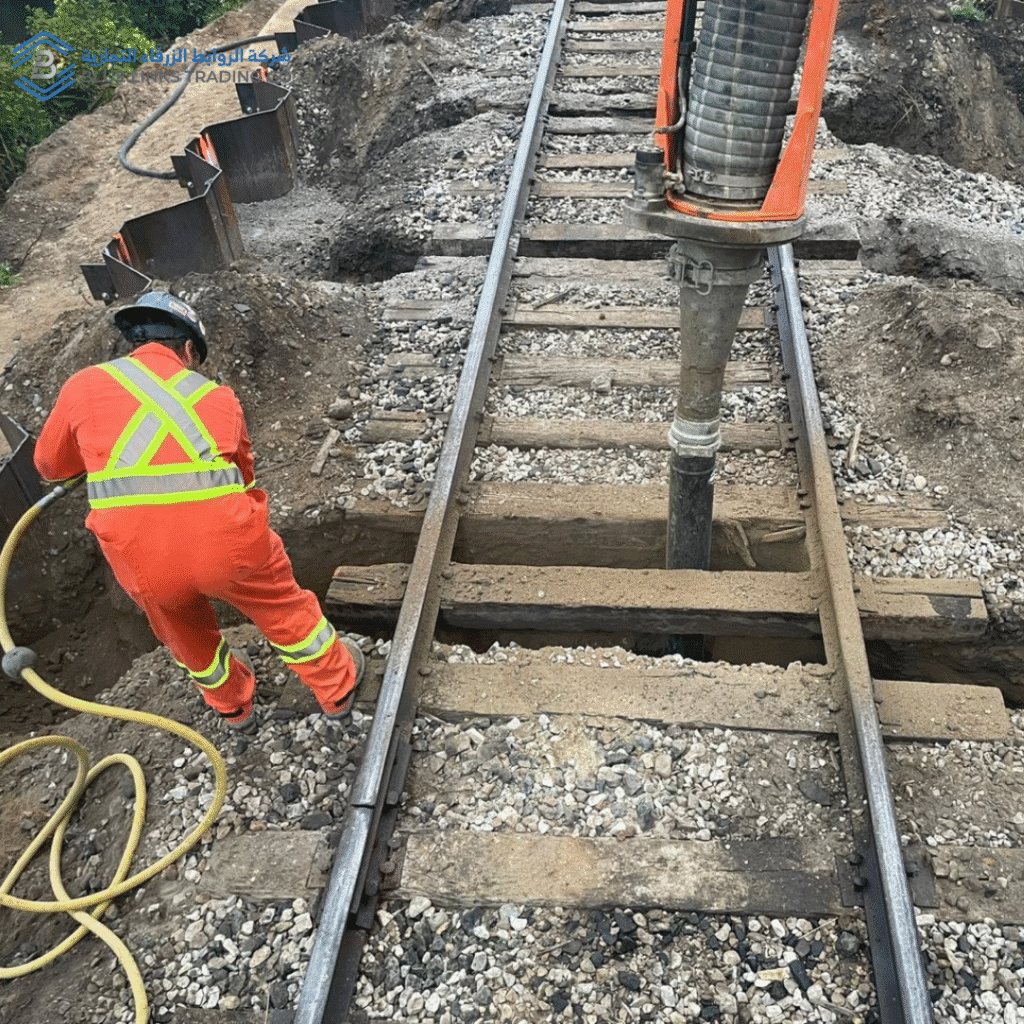How Suction Excavation in Saudi Railway Projects Boosts Safety Railway technician using suction excavation to safely remove ballast and expose buried utilities beneath rail tracks.