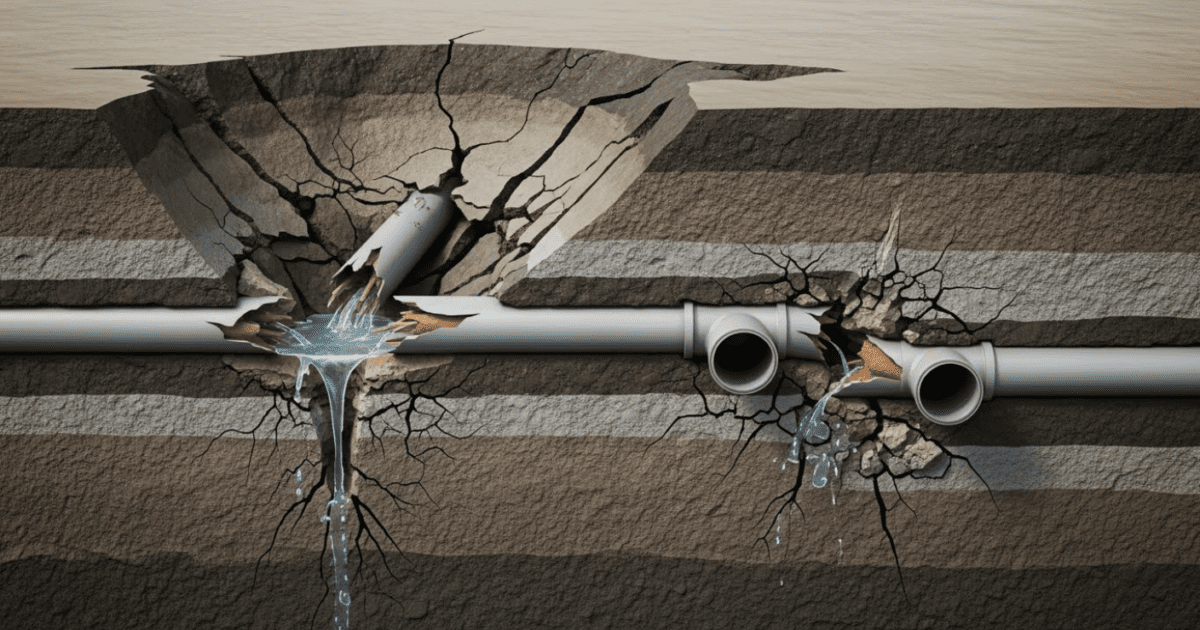 مخاطر الحفر التقليدي التي قد تؤدي إلى تلف خطوط المياه والصرف الصحي تحت الأرض