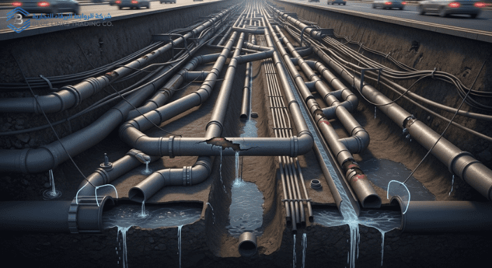 Stop Water & Wastewater Damage with Suction Excavation High-risk excavation near live water and wastewater pipelines in a dense urban area