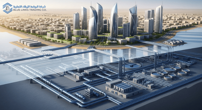 Stop Water & Wastewater Damage with Suction Excavation Resilient water and wastewater infrastructure beneath a modern Saudi city Water & Wastewater Suction Excavation