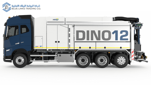 MTS DINO 12 suction excavator with increased capacity for large-scale industrial excavation projects