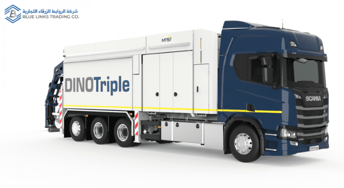 تجنب كسر خطوط النفط: الحفر بالشفط في السعودية معدة شفط DINO Triple مصممة لأعمال الحفر الدقيقة