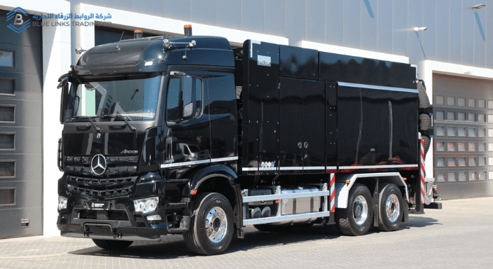 تجنب كسر خطوط النفط: الحفر بالشفط في السعودية معدة شفط صناعية تعمل في بيئة نفطية تشغيلية