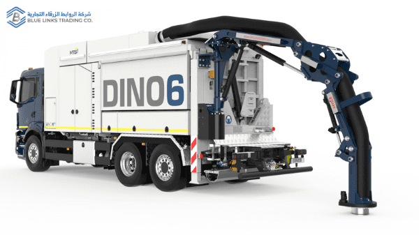DINO 6 suction arm operating in controlled excavation environments