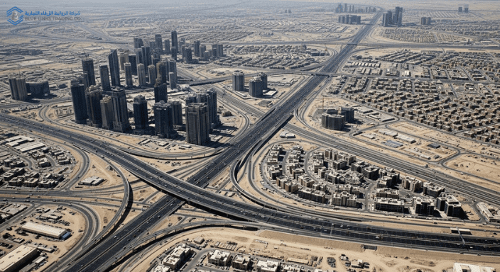 Why Traditional Excavation Is Risky for Saudi Mega Projects Large-scale Saudi mega project highlighting infrastructure density and complexity