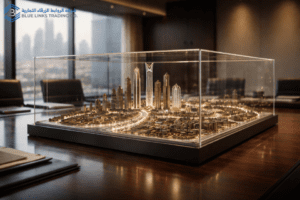 Protected infrastructure model symbolizing capital safeguarding.