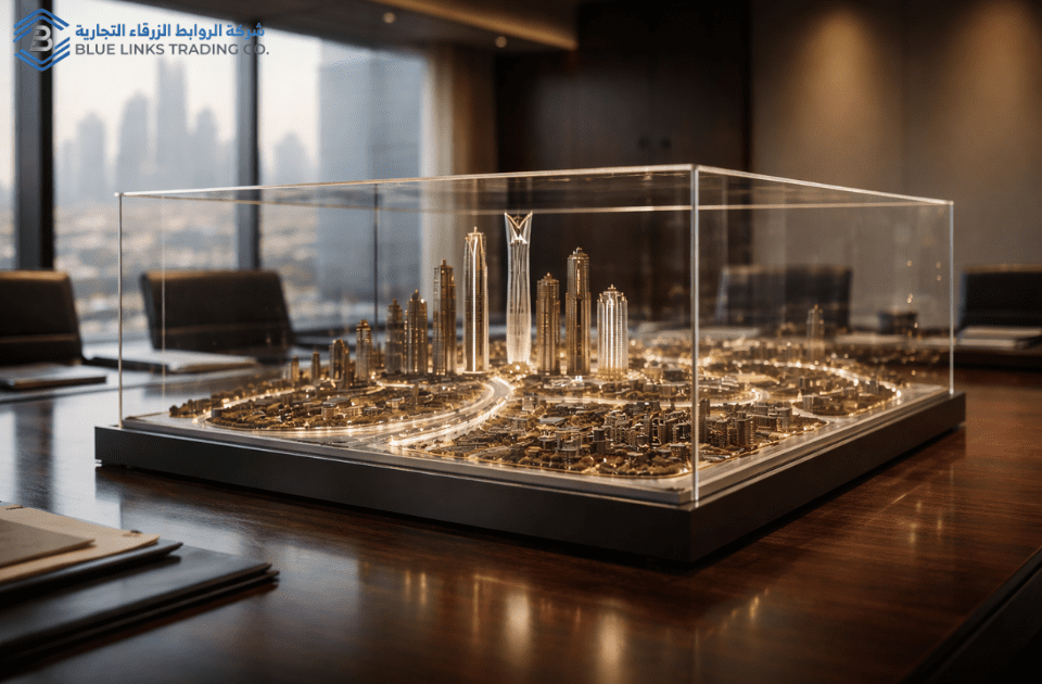 Protected infrastructure model symbolizing capital safeguarding.
