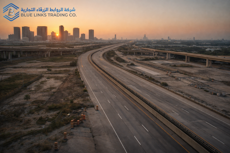 Excavation Strategy: Financial Exposure & Delay Risk Urban infrastructure project temporarily paused, symbolizing downtime impact.