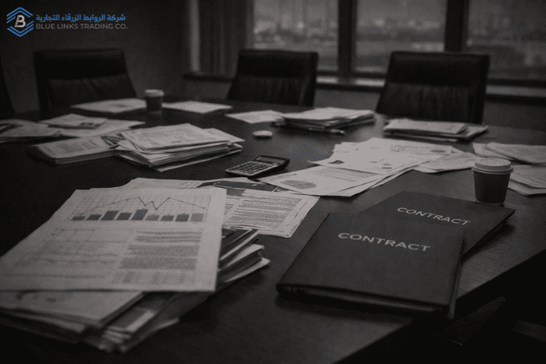 Before the First Dig: Hidden Risks Delaying Saudi Projects Project documents and contracts reflecting financial pressure from delays