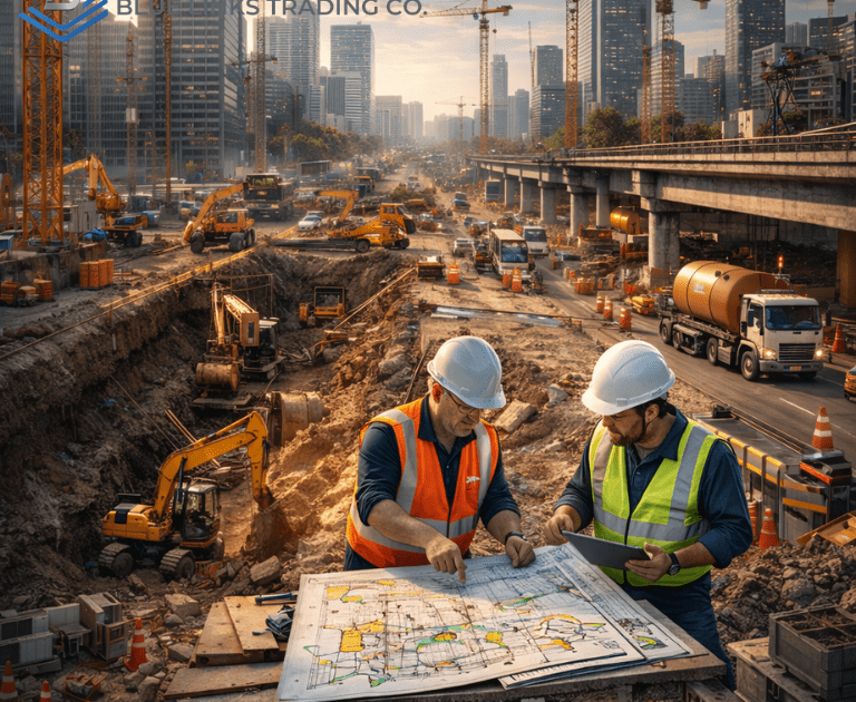 Fast infrastructure development increasing excavation risk in large projects.