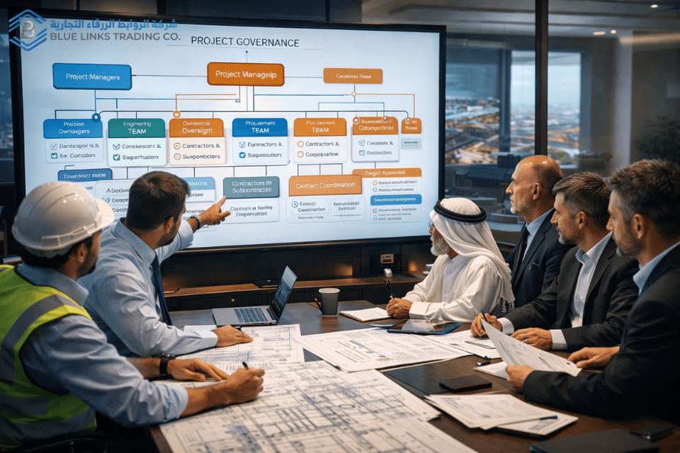 Engineering vs Procurement: The Truth Behind Excavation Decisions Infrastructure project governance meeting involving multiple stakeholders