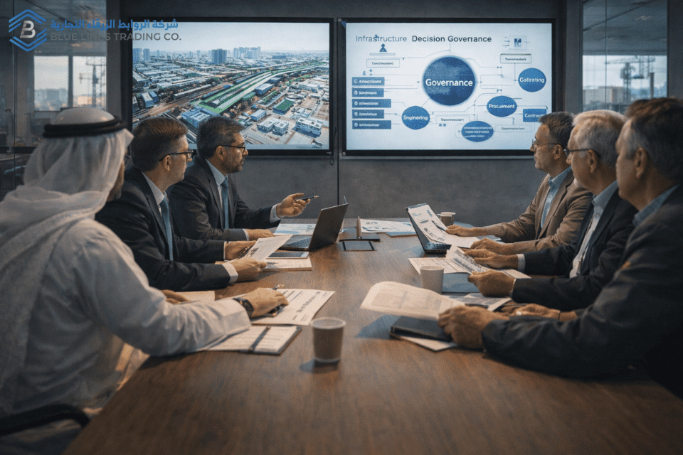 قادة البنية التحتية يراجعون أطر الحوكمة الخاصة بقرارات الحفر.
