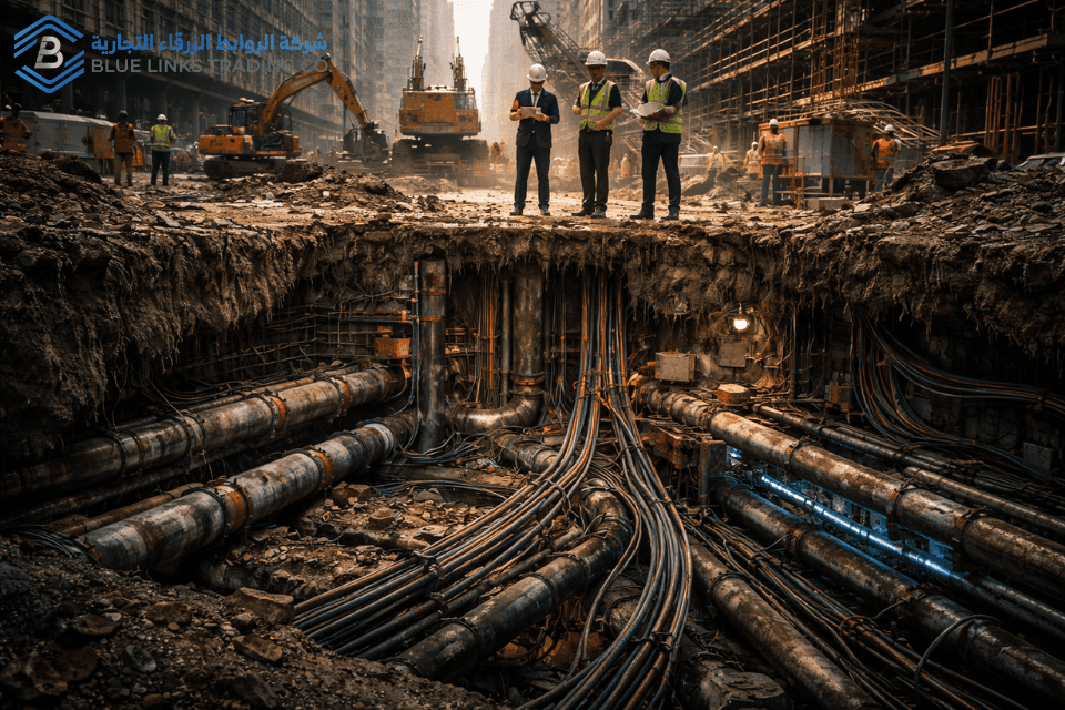 Hidden underground infrastructure networks increasing project risk