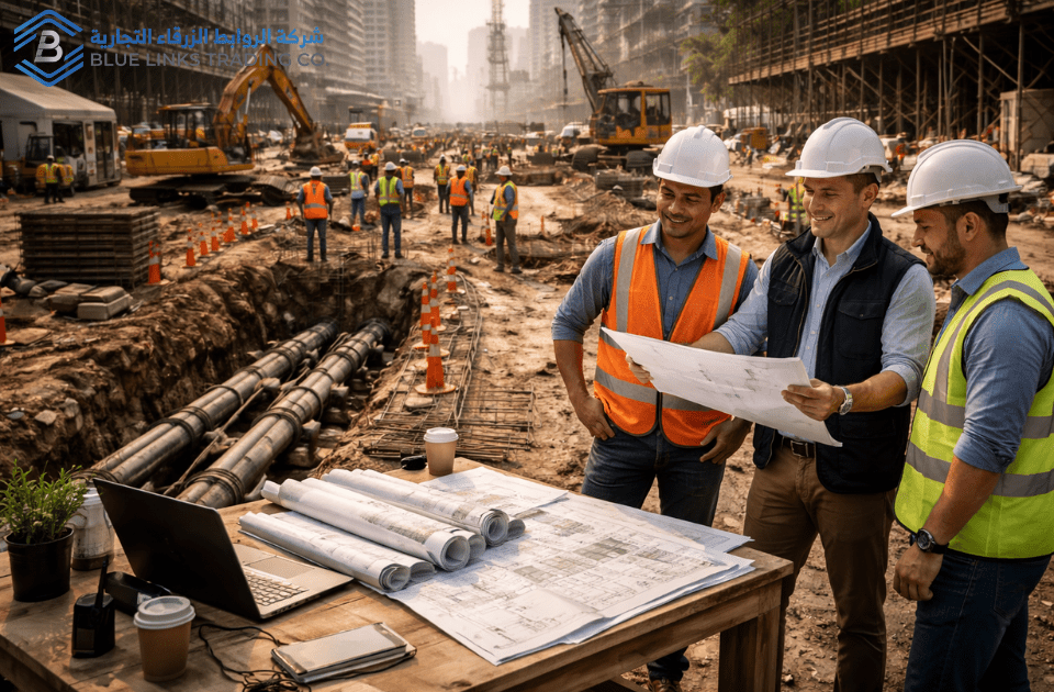 Well-prepared infrastructure project operating smoothly without disruption