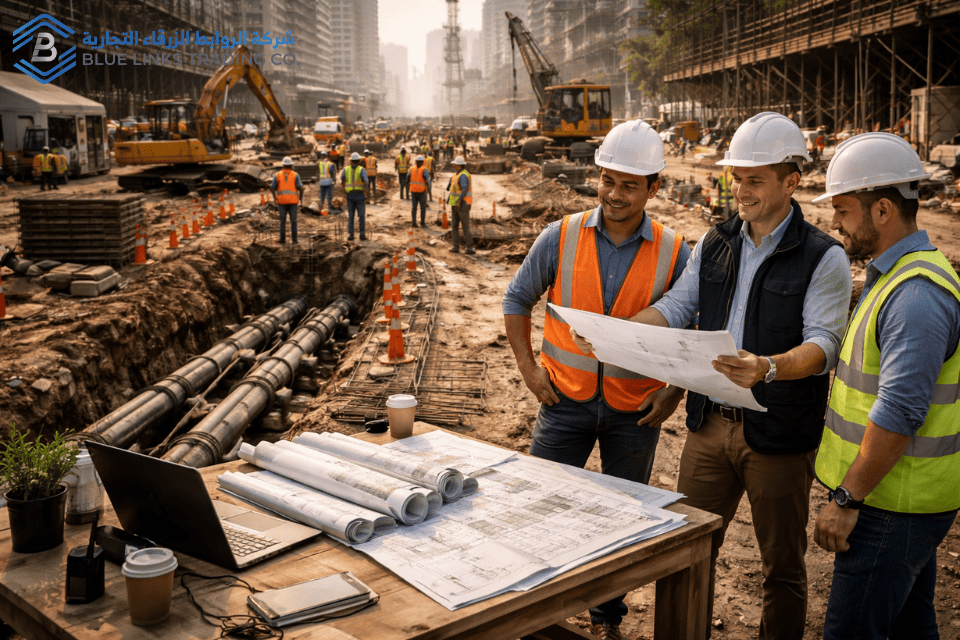 Well-prepared infrastructure project operating smoothly without disruption