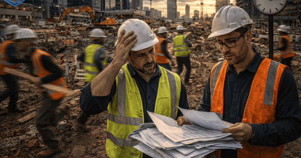 فريق عمل يبدأ التنفيذ تحت ضغط الوقت بدون جاهزية كاملة