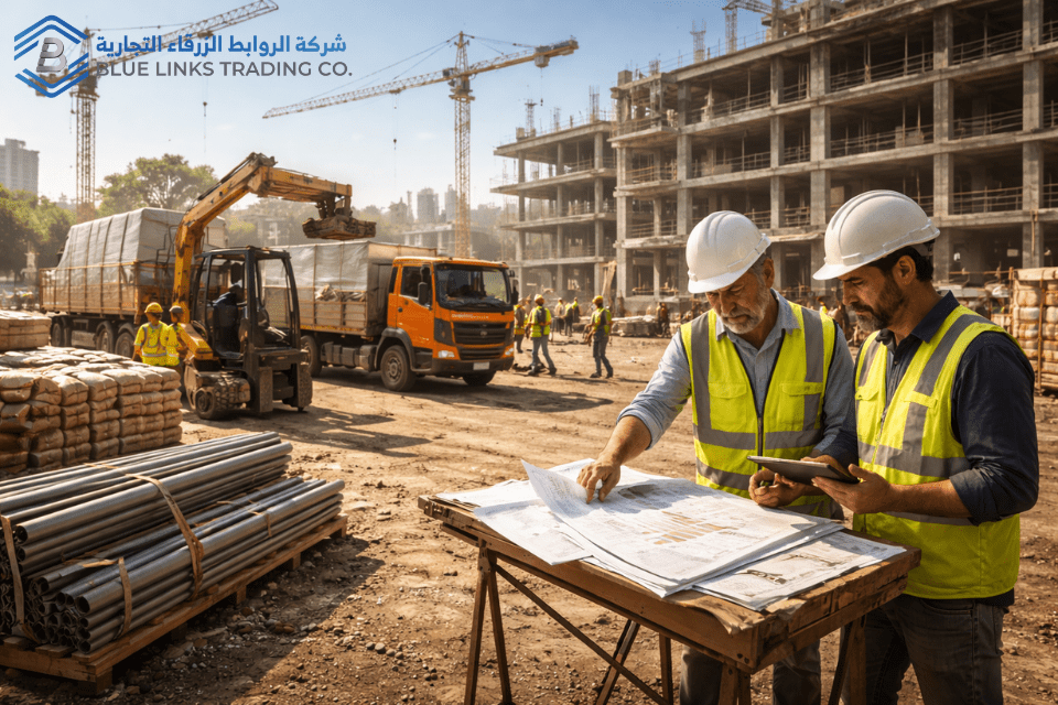 Project Procurement Delays Are Killing Your Projects Efficient construction site with smooth procurement and on-time delivery