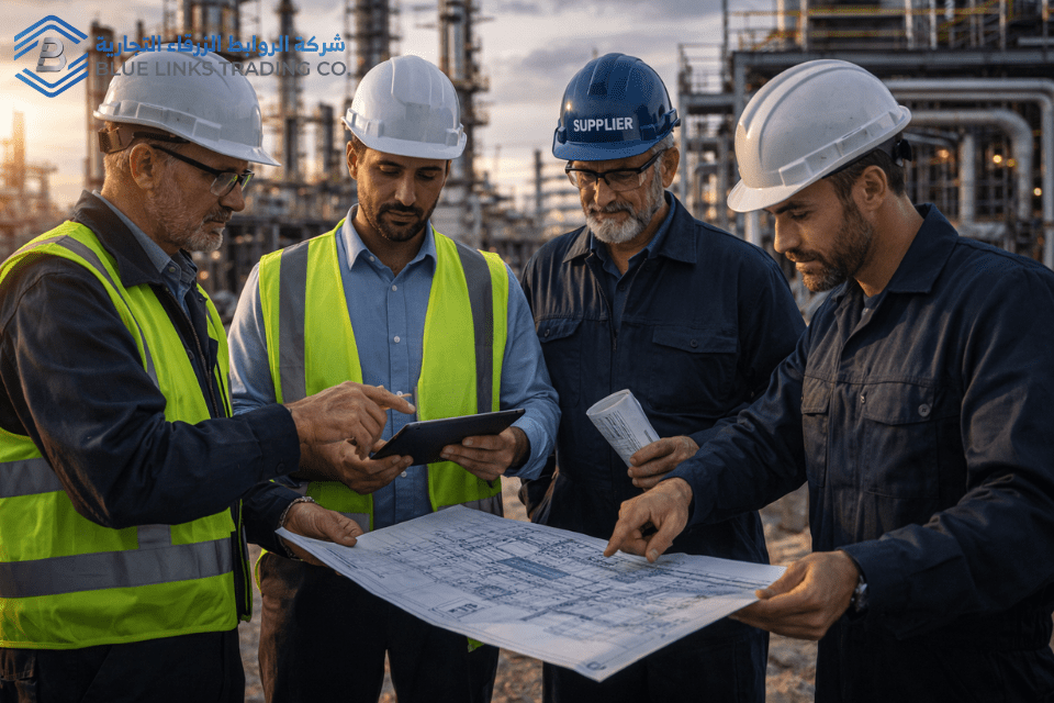 Supplier Selection Industrial Projects: Hidden Losses Industrial suppliers working closely with project engineers on-site