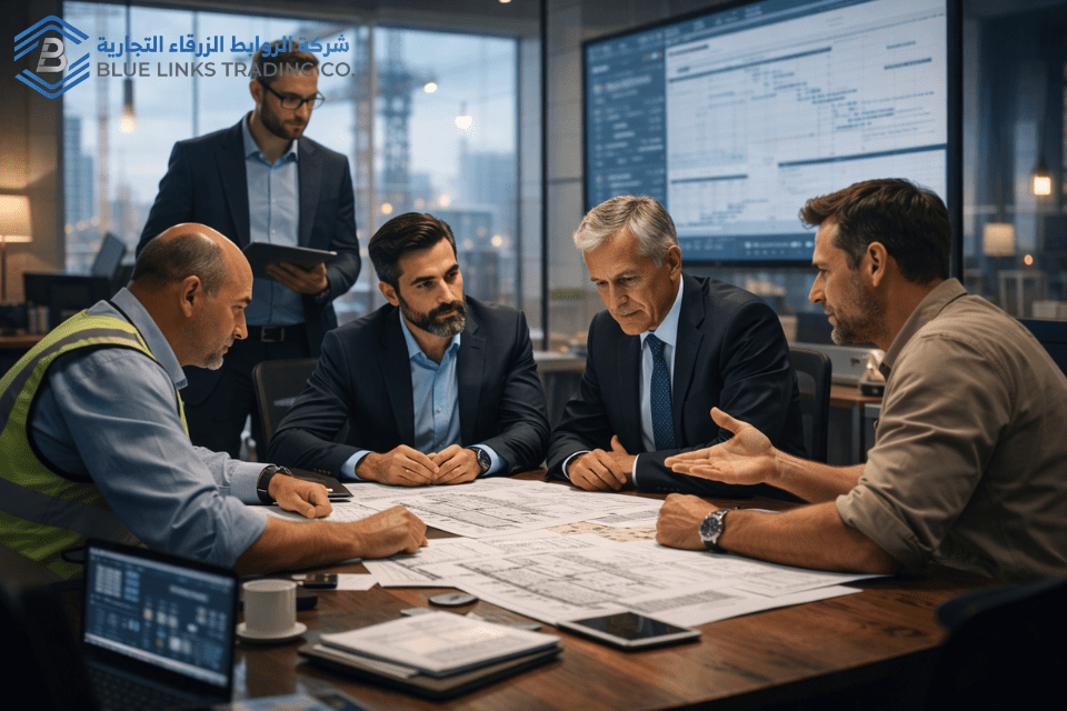 Inside the Project Procurement Process: What Really Matters Procurement partner supporting complex industrial project