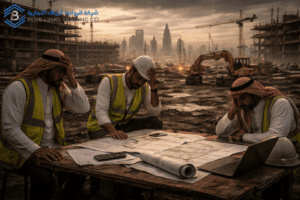 Construction site damage caused by poor supplier equipment