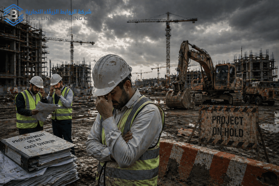 خسائر وتأخيرات نتيجة فشل التوريد