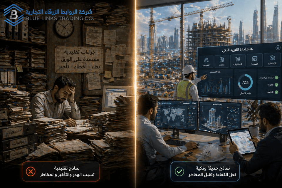 أنظمة توريد قديمة تفشل في المشاريع الحديثة