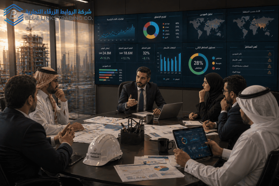 نظام توريد استراتيجي يحسن أداء المشاريع