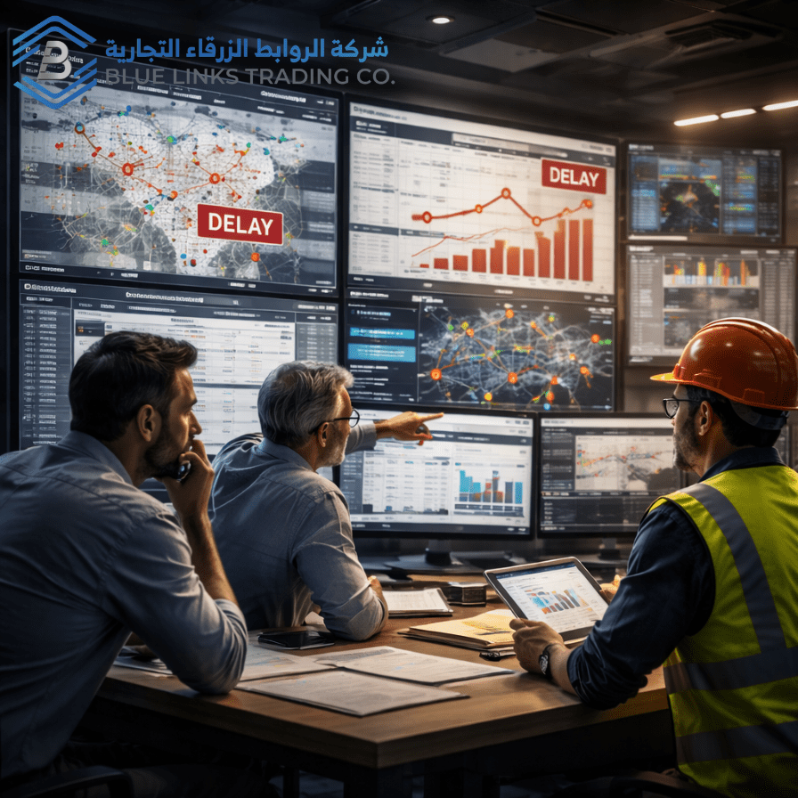 تعاني من تأخيرات التوريد في المشاريع؟ الحل هنا الأسباب الخفية لتأخيرات التوريد مثل ضعف التخطيط وسوء التنسيق