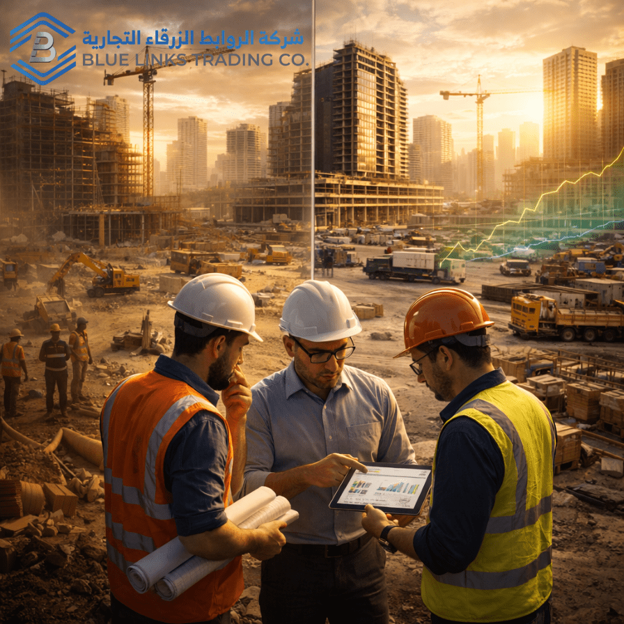 تعاني من تأخيرات التوريد في المشاريع؟ الحل هنا مشروع إنشائي ناجح تم تسليمه في الوقت المحدد بفضل إدارة توريد فعالة