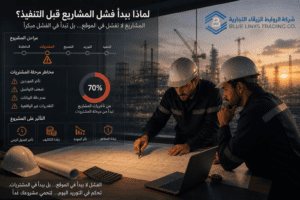 فشل مبكر في مرحلة المشتريات يؤثر على الجدول الزمني لتنفيذ المشروع