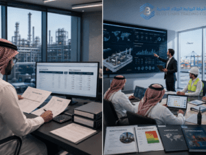 شرح الفروق الأساسية بين توريد المشاريع والشراء التقليدي