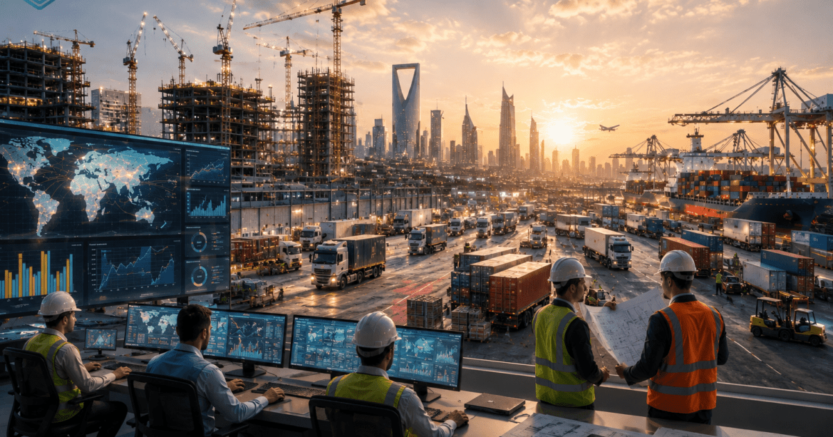 Strong industrial supply chain operations supporting Saudi infrastructure projects