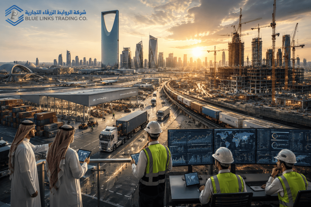 Advanced supply chains supporting Saudi Vision 2030 projects