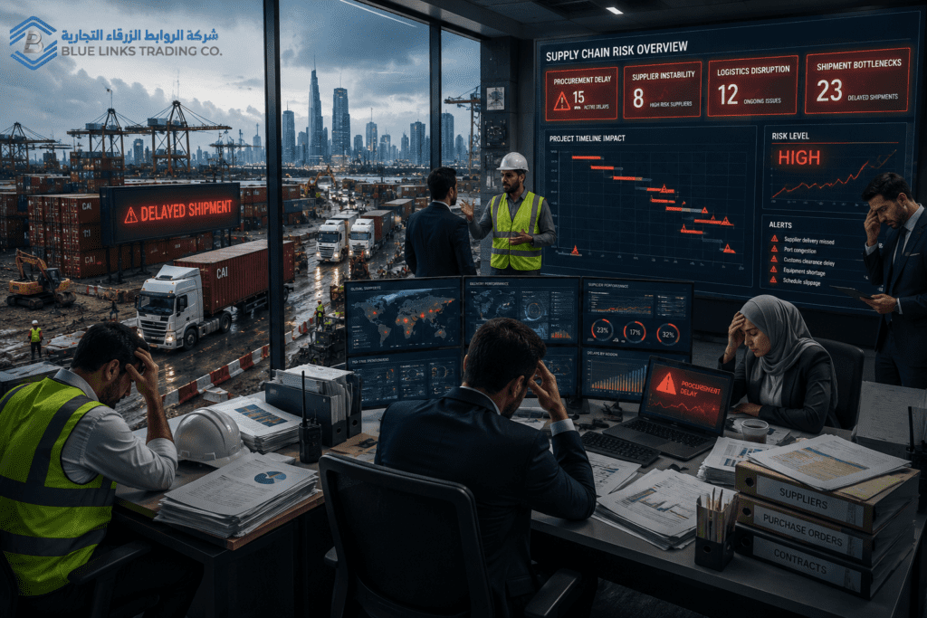 Common operational causes of supply chain project risk