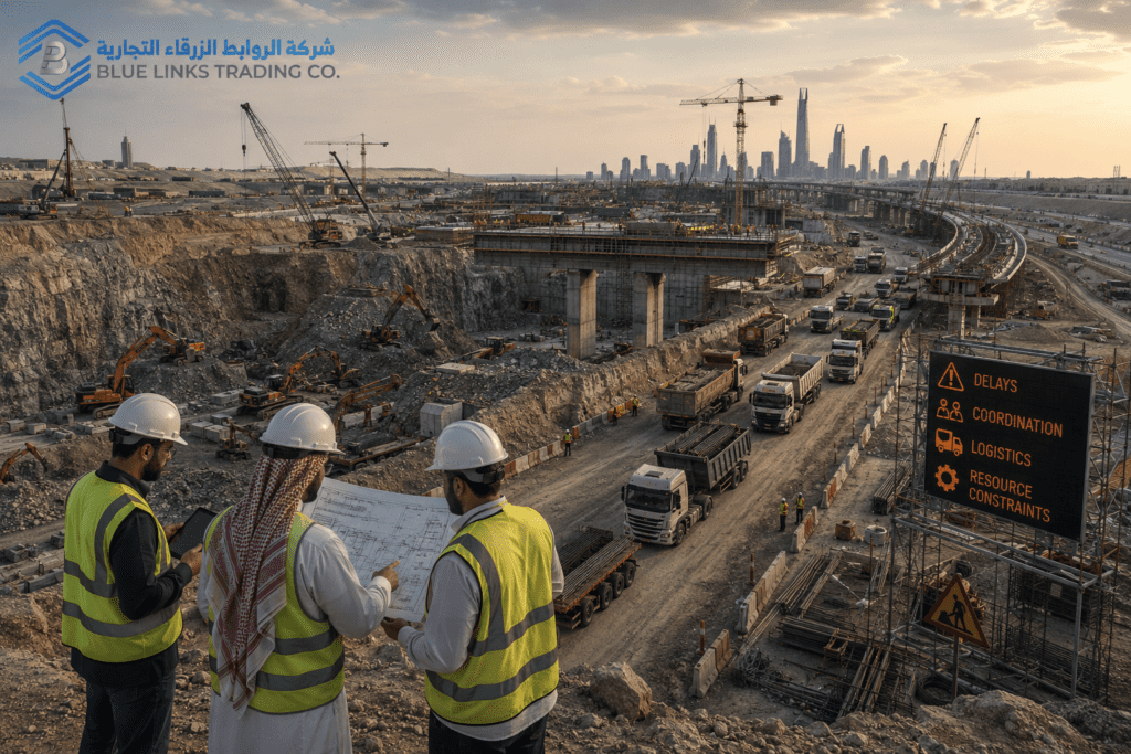 Operational challenges facing Saudi infrastructure projects