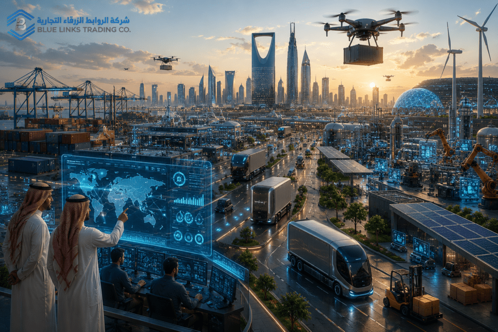 Future smart supply chain systems in Saudi Arabia
