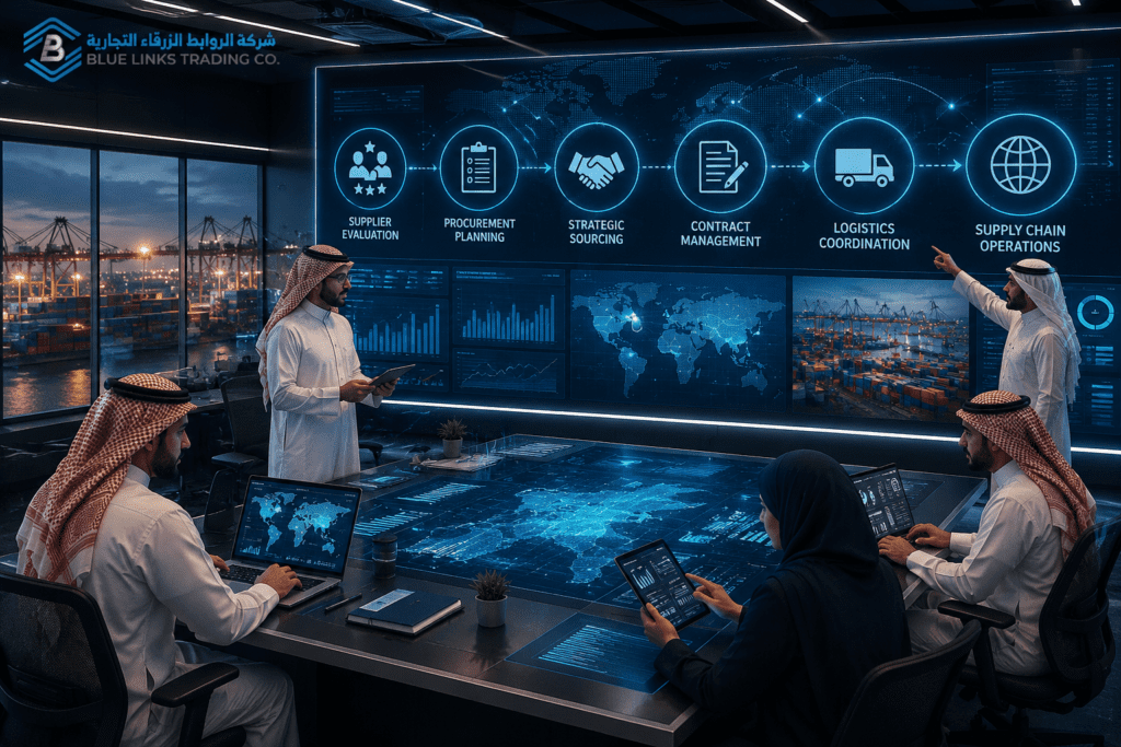 Strategic procurement workflow and supply chain process