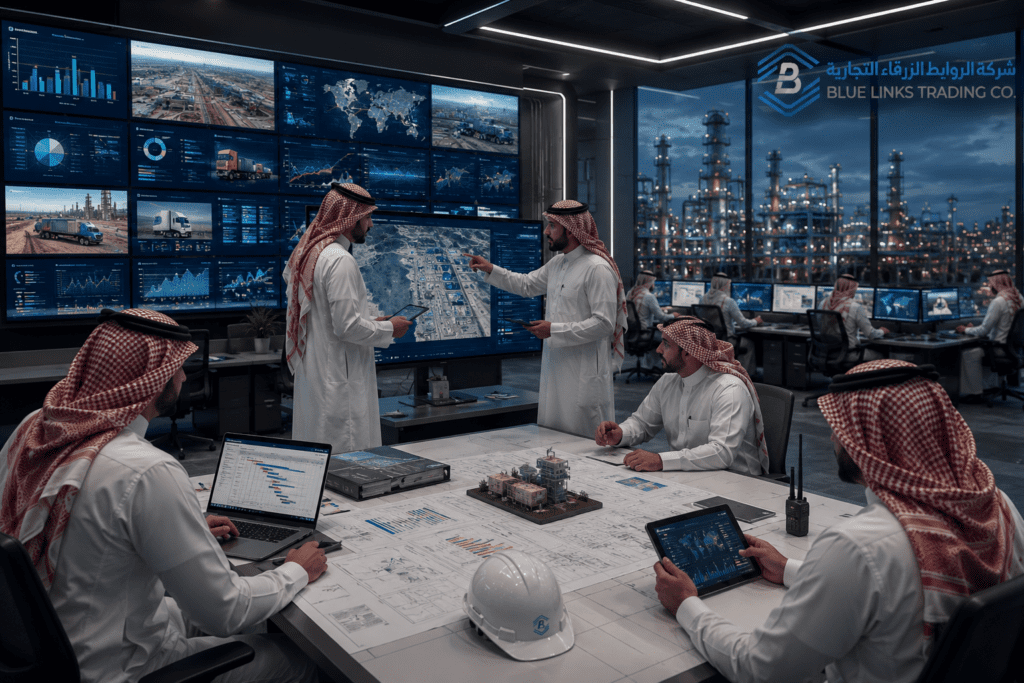 تنسيق التوريد الاستراتيجي داخل المشاريع الصناعية الحديثة