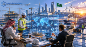 Local sourcing and procurement operations supporting Saudi Vision 2030 goals