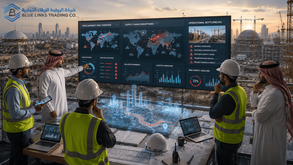Procurement risks and supply chain challenges in Saudi industrial projects