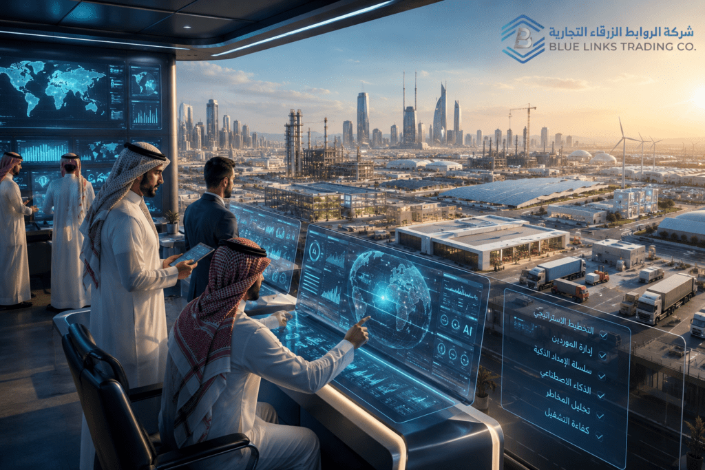 تحول عمليات التوريد الصناعية لدعم مشاريع رؤية السعودية 2030