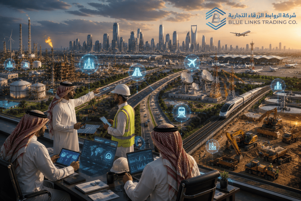 عمليات التوريد الداعمة للقطاعات الحيوية في السعودية
